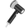 Lyunsi Electric Cleaning Brush Household Cleaning Brush Electrical Spin Scrubber Gadgets for Home and Kitchen Cleaning Products (Color : Black) view 1