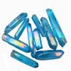 BAWHO 100g Natural Crystal Titanium Quartz Pillar Angel Blue Aura Quartz Point Obelisk Wand Beautiful Crystal WANMUQYIN view 1