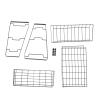 3-Layer Black Kitchen Storage Shelf - Multifunctional Spice Rack Organizer for Home view 3