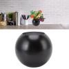 RTYUSWL Rose Bowl Round Vase Globe Flower Centerpiece Modern Vase for Weddings Events Decorating Arrangements Flowers Office or Home Decor(Matte Black) view 2