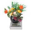 RTYUSWL Rose Bowl Round Vase Globe Flower Centerpiece Modern Vase for Weddings Events Decorating Arrangements Flowers Office or Home Decor(Matte Black) view 4