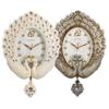 GeRRiT European-Style Living Room Wall Clock Nordic Peacock Wall Watch Mute Large Clock Home Bedroom Creative Decorative Wall Clock view 4
