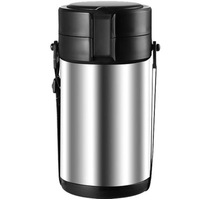 Peosaard Thermal Lunch Box for 12H 3L 4-Tiers Leakproof Insulated Lunch Containers Anti-scald Stainless Steel Hot Pack for Food Wide Mouth Vacuum Hot Food Container for Office