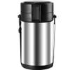 Peosaard Thermal Lunch Box for 12H 3L 4-Tiers Leakproof Insulated Lunch Containers Anti-scald Stainless Steel Hot Pack for Food Wide Mouth Vacuum Hot Food Container for Office view 1