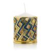 Blue Decorated Candle Holder view 1