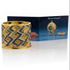 Blue Decorated Candle Holder view 3