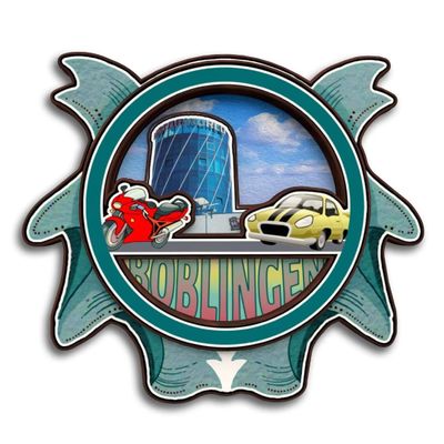 Boblingen Baden-Wrttemberg Germany Fridge Magnet 3D Wooden City Travel Souvenirs Handmade Crafts Refrigerator Magnets Stickers Home Decor Collection Gift