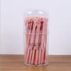 LZSUFDSK Fruit Fork Wholesale Disposable Fruit Fork Set Plastic Fruit Skewer Eat Dim Sum Fork Dessert Fork Fruit Fork, Powder view 1