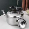 PRETYZOOM Water Heating Kettle Stainless Steel Teakettle Induction Cooker Tea Kettle Whistle view 4