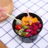 LZSUFDSK Fruit Fork Wholesale Disposable Fruit Fork Set Plastic Fruit Skewer Eat Dim Sum Fork Dessert Fork Fruit Fork, Blue view 3