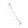 SIXRUN Kitchen Utensil Rack, Carbon Steel, Wall Mount, Minimalist Style, 11 oz, Various Surfaces, Traceless Design, Kitchen Utensil Hooks view 1
