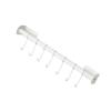 SIXRUN Kitchen Utensil Rack, Carbon Steel, Wall Mount, Minimalist Style, 11 oz, Various Surfaces, Traceless Design, Kitchen Utensil Hooks view 2