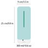 Simple Automatic Soap Dispenser Wall Mounted Plastic Liquid Dispenser touchless refillable Cute Dispenser 300 ml/10.6 oz Easy to use view 2