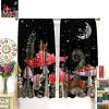 AAVEUP Mushroom Curtains, Vintage Boho Rustic Black Abstract Fantasy Forest Plant Leaf Flower Blackout Window Treatments, Thermally Insulated Drapes for Boys Girls Living Room Bedroom Kitchen 52x84in view 4