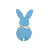 BEIDUOYANG Rabbit Cutlery Case 6Pieces Rabbit Cutlery Bag Reusable Easter Festive Cutlery Bag Rabbit Felt Utensil Holder Easter Tableware Set, Lake Blue view 2