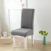 CACXKEP Dining Chair Covers Set of 6 Parson Chair Slipcovers Chair Protectors Covers Washable,Gray,2 view 2