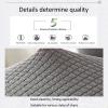 CACXKEP Dining Chair Covers Set of 6 Parson Chair Slipcovers Chair Protectors Covers Washable,Gray,2 view 4
