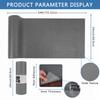 Foam Toolbox Liner Drawer Mat 1/8 Inch Thick X 24 Inch Wide X 24 Ft Long Gray, No Slip for Protecting Cabinet, Garage, Cart, Tool Box view 2