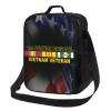 1st Aviation Brigade Vietnam Veteran Lunch Box with Side Pocket Leakproof Portable Lunch Bags for Office Beach Work view 1