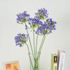 Firlar 3pcs Artificial Agapanthus Faux Floral with Stem Fake Agapanthus Africanus Silk Flowers for Home Decoration Soft Decoration Flower Arrangement Wedding Landscaping (#2) view 3