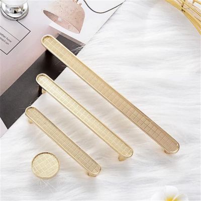 LEIXIUSM Golden Zinc Alloy Handle Long Bar Wardrobe Bookcase Cabinet Door Knob Single Hole Drawer Handles 1Pcs (Color : Gold)