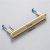 LEIXIUSM Golden Zinc Alloy Handle Long Bar Wardrobe Bookcase Cabinet Door Knob Single Hole Drawer Handles 1Pcs (Color : Gold) view 4