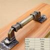 GGKLVWMA Long Retro Bronze Handle Pulls Chinese Style Furniture Kitchen Drawer Handles Cupboard Wardrobe Handles Furniture Hardware 1Pcs (Color : Bronze 160mm) view 2