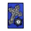 KOMI Standing Cross Catholic Decor for Tabletop 8" Metal Jesus Crucifix Standing Cross Statue for Chapel Home Decoration Religious Gifts view 3