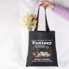 JNIAP Fantasy Readers Book Club Gift Dragons Fantasy Reader Tote Bag Bookish Gift for Romance Readers (Fantasy Readers Tote Bag) view 3