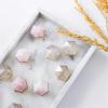 GGKLVWMA Luxurious Alien Crystal+Brass Knob Dresser Knobs Pulls/Wine Cooler Hexagon Knobs Furniture Handle Pull Hardware 1/6Pcs (Color : Pink, Size : 1pc) view 3