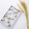 GGKLVWMA Luxurious Alien Crystal+Brass Knob Dresser Knobs Pulls/Wine Cooler Hexagon Knobs Furniture Handle Pull Hardware 1/6Pcs (Color : Pink, Size : 1pc) view 4