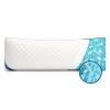 YZ HOME Long Body Pillow for Adults - Firm Body Pillow Insert with Shredded Blue Memory Foam, Adjustable Height, Soft Support for Side Sleeping, Pregnant Women, Washable (20x54 Inch, White) view 1