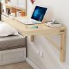 OTHZON Wall Mounted DeskFolding Hanging Table, Thickened Table Top, Wear-Resistant and Scratch-Resistant, 20 Sizes (Size : 100x60cm) view 2