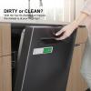YauYik Clean Dirty Magnet for Dishwasher - Dishwasher Magnet Clean/Dirty Sign with Optional Adhesive Stickers, Strong Magnet Non-Scratch Dishwasher Sign Kitchen Decor(Red/Green) view 2