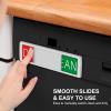 YauYik Clean Dirty Magnet for Dishwasher - Dishwasher Magnet Clean/Dirty Sign with Optional Adhesive Stickers, Strong Magnet Non-Scratch Dishwasher Sign Kitchen Decor(Red/Green) view 3