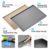 Winisok Silicone Under Sink Mat 34" x 22", kitchen Essentials and Gadgets, Shelf liner and Cabinet Protector, Home Organizers and Storage, Waterproof Bathroom Tray view 2