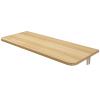 OTHZON Folding Wall Table, Wall Mounted Folding Table Wooden Wall-Mounted Drop-Leaf Table Thick Environmental Protection Sheet Folding Computer Desk Kitchen Hall Bedroom Marriage (Size : 70X30CM) view 1