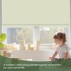 HOTSOON Blackout Roller Window Shades Cordless Simple Style Roller Shades Spring System Cassette Valance Roll Up Blinds for Windows, Door, Beige, 70" W x 52" H view 3