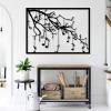Tree of Music Metal Wall Art, Metal Tree Wall Art, Metal Wall Art Music Notes, Metal Tree Silhouette, Music and Tree Wall Artwork Decor, Music Lover Gift, Home Decor (17"x24"|43x61cm, Gold) view 2
