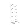 Aimery Skateboard Rack Floor StandSkateboard Organizer,Snowboard Storage Rack StandingSkateboard Display Stand for Skis/Skateboards/Scooter(White,5 Tier) view 1