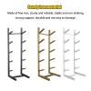 Aimery Skateboard Rack Floor StandSkateboard Organizer,Snowboard Storage Rack StandingSkateboard Display Stand for Skis/Skateboards/Scooter(White,5 Tier) view 3
