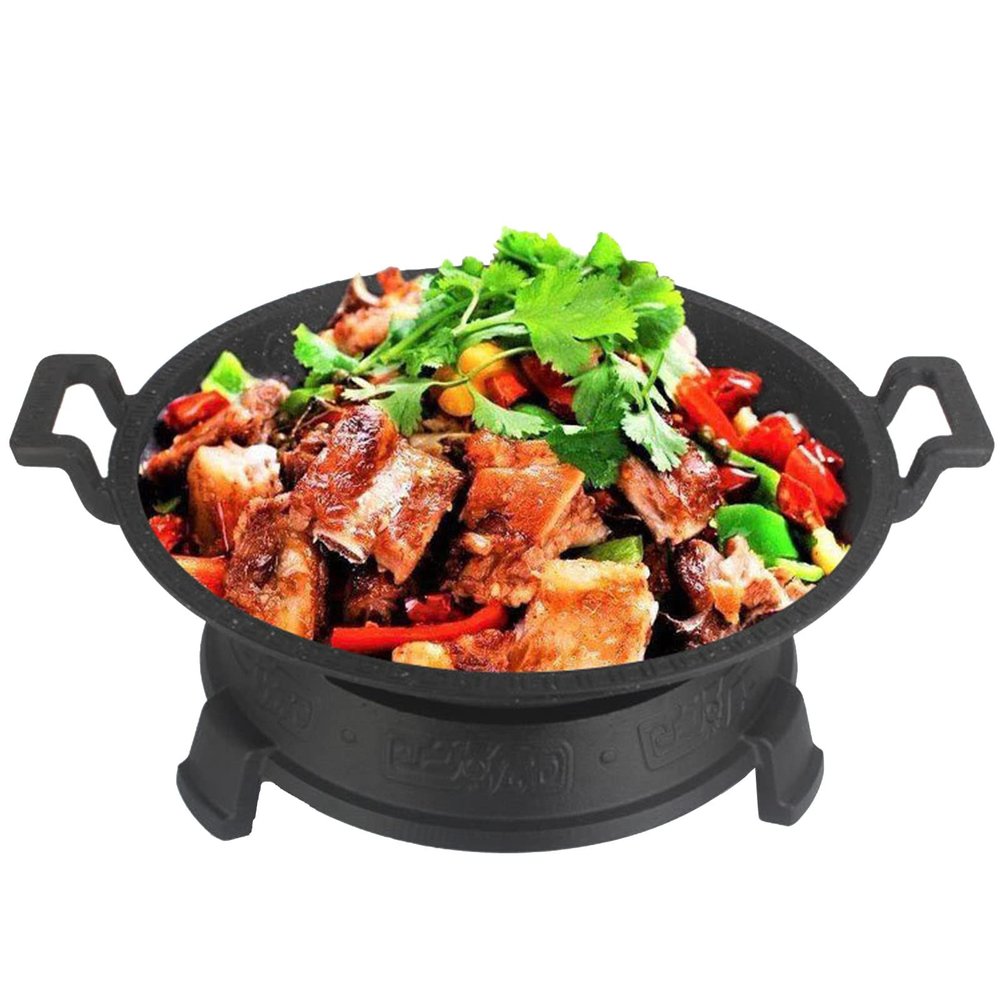 FAFACAI 5 Sizes Non-Stick hot Pot Buffet Set, Aluminum Food Warming Tray with Fuel Holder, Easy to Clean, Suitable for Catering Banquet Parties, 24cm (32cm) (30cm)