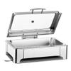 FAFACAI Hot Pot Buffet Set Commercial Buffet Stove self-Service Heat Preservation Stove Stainless Steel Transparent Window (A 13L) (A 13L) view 1