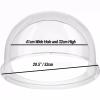 20.5 Inch Cotton Candy Machine Cover, Dome Shield Cover, Prevents Dust from Entering, Protects The Floss, and Prevent Too Much Candy from Flying Out of The Machine(Cover Only) view 3