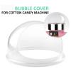 20.5 Inch Cotton Candy Machine Cover, Dome Shield Cover, Prevents Dust from Entering, Protects The Floss, and Prevent Too Much Candy from Flying Out of The Machine(Cover Only) view 4