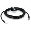 M8 4 Pin A-Code Male IO-Link Pigtail, Shielded IP67 Waterproof PVC Cable to Flying Leads, for Keyence/Balluff/Omron/Binder/TE Sensor Field Wiring (5M/16.4FT) view 2