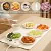FAFACAI Foldable Electric Food Warming mat, Portable roll-up Electric Warming Tray, Adjustable Temperature Control, Timer, Suitable for buffets, Restaurants, Family Gatherings, Parties (42x38CM) view 4