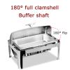 FAFACAI Electric Buffet Server 3 Tray Heating Plate Food Warmer Removable Section Adjustable Temperature Thermostat Control with Heating Plate Function view 4