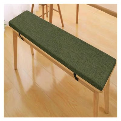 Bench Cushion 48/40/50 inch x 12/14/16/18 inch, Outdoor/Indoor Furniture Cushion, High Density Memory Foam, Linen Washable, Non-Slip Bench Pad for Shoe Bench Rack, Window, Piano, Dining ( Color : #11