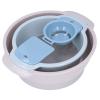 4Pcs Pollen Sieve Set,Pollen Sieve,Set Stackable Design Save Space Lightweight Trimming Tray with Mesh,Flour Sieve with Tray Baking Kitchen Tools view 2
